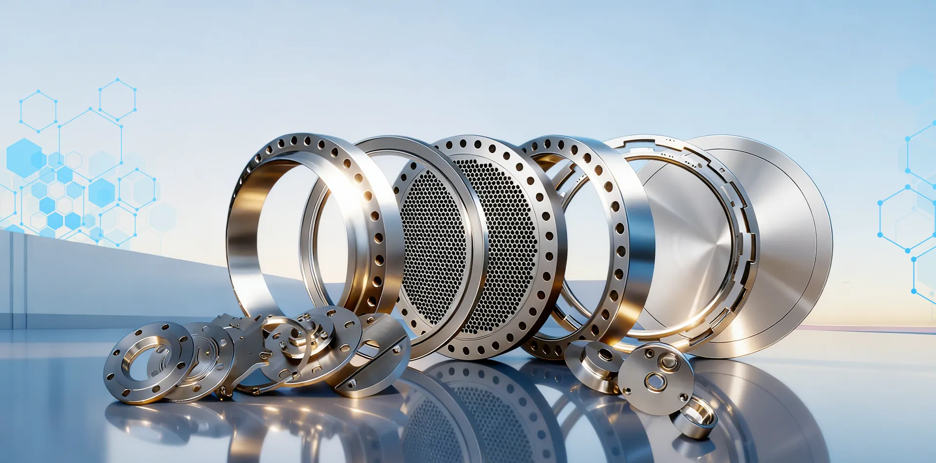 चीन स्टील फ्लैट निकला हुआ किनारा